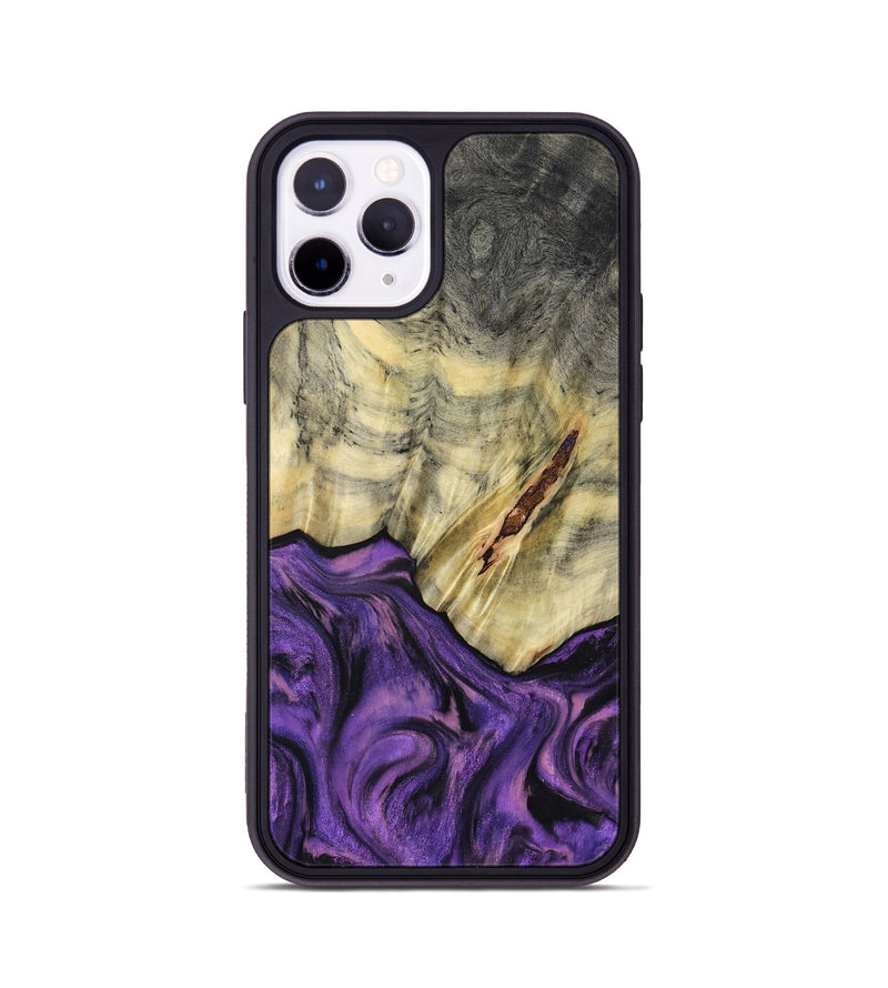 iPhone 11 Pro Wood Phone Case - Ainhoa (Purple, 796960)