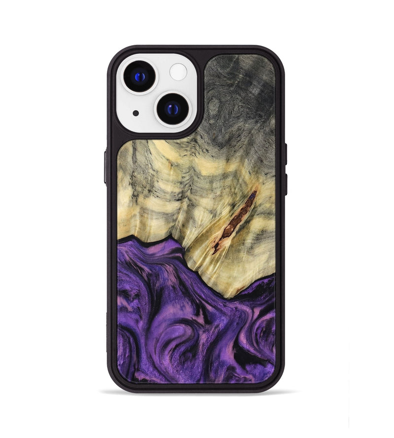 iPhone 13 Wood Phone Case - Ainhoa (Purple, 796960)