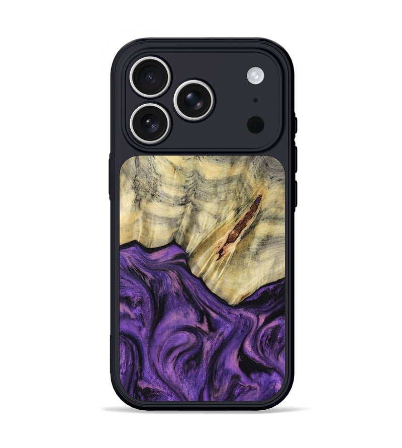 iPhone 17 Pro Wood Phone Case - Ainhoa (Purple, 796960)
