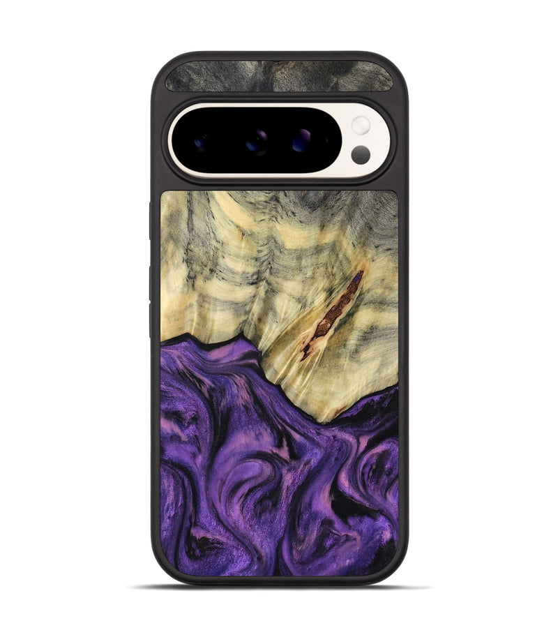 Pixel 9 Wood Phone Case - Ainhoa (Purple, 796960)