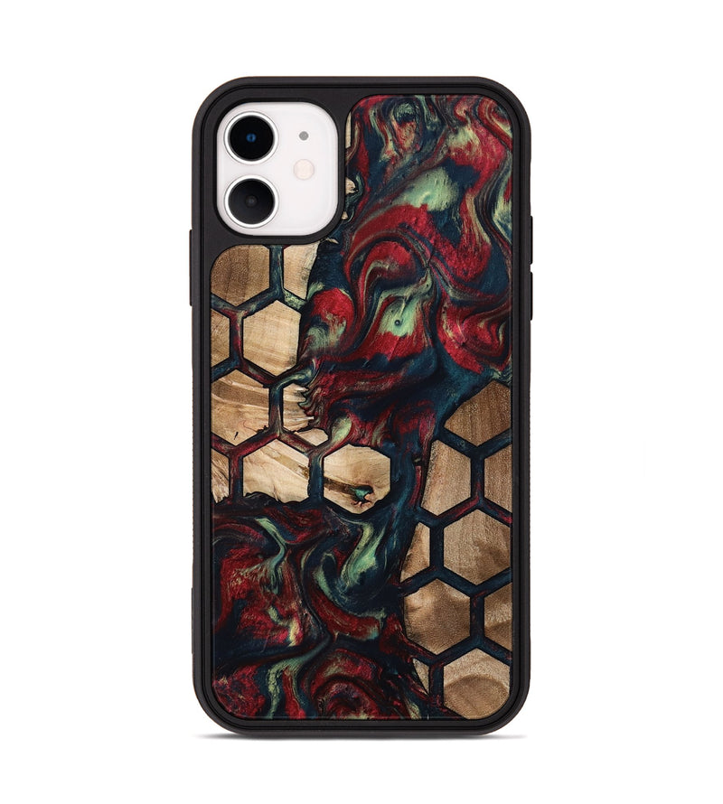 iPhone 11 Wood Phone Case - Quiana (Pattern, 796982)