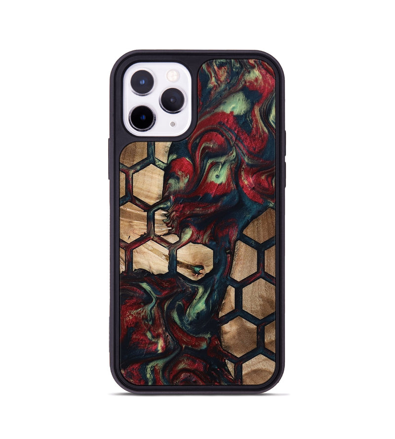 iPhone 11 Pro Wood Phone Case - Quiana (Pattern, 796982)