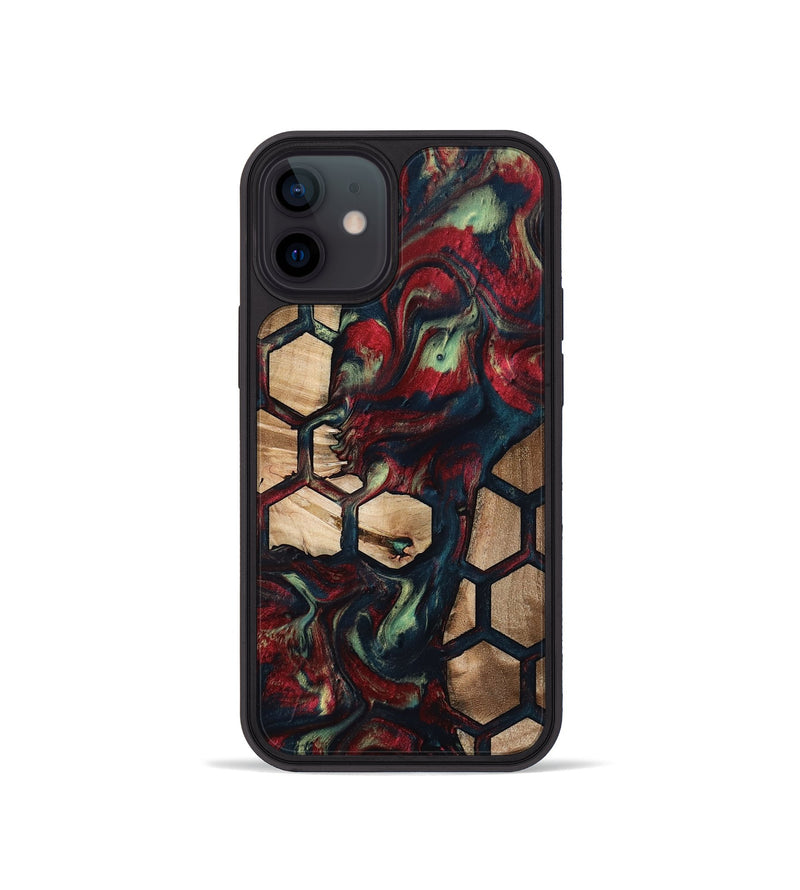 iPhone 12 mini Wood Phone Case - Quiana (Pattern, 796982)