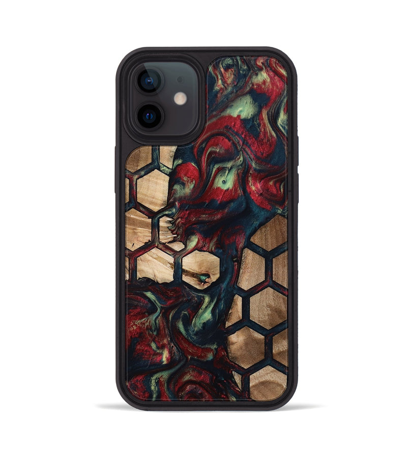 iPhone 12 Wood Phone Case - Quiana (Pattern, 796982)