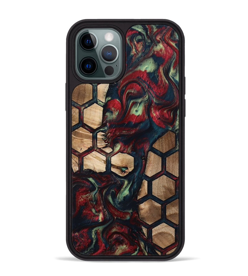 iPhone 12 Pro Max Wood Phone Case - Quiana (Pattern, 796982)