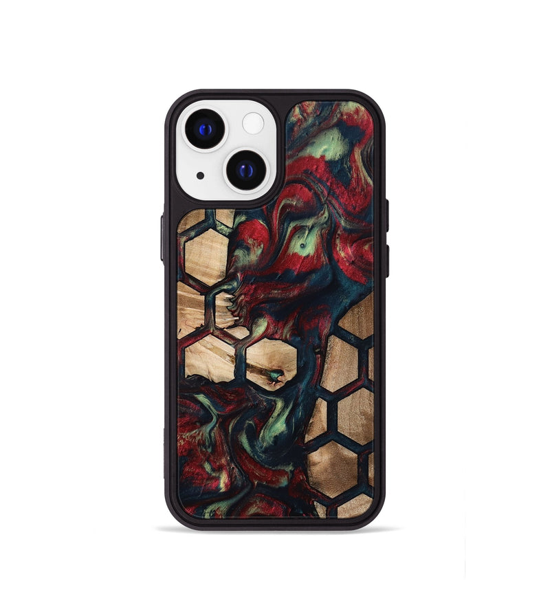 iPhone 13 mini Wood Phone Case - Quiana (Pattern, 796982)