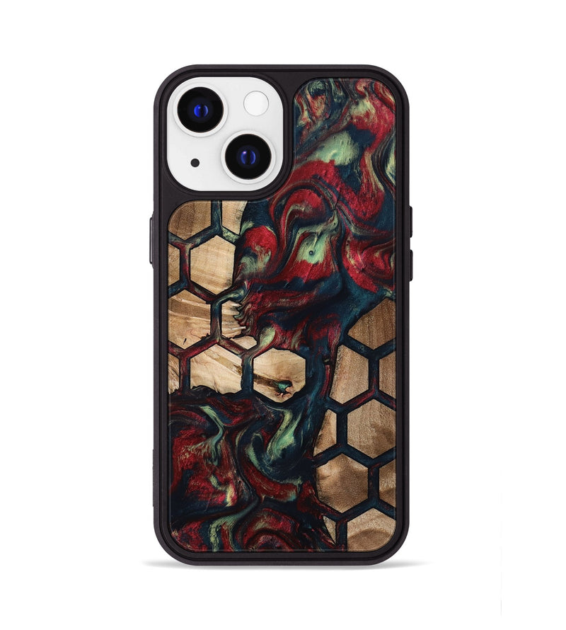 iPhone 13 Wood Phone Case - Quiana (Pattern, 796982)