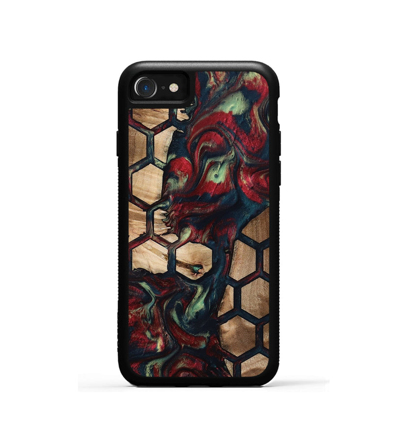 iPhone SE Wood Phone Case - Quiana (Pattern, 796982)