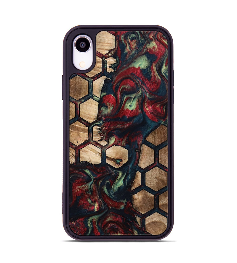 iPhone Xr Wood Phone Case - Quiana (Pattern, 796982)