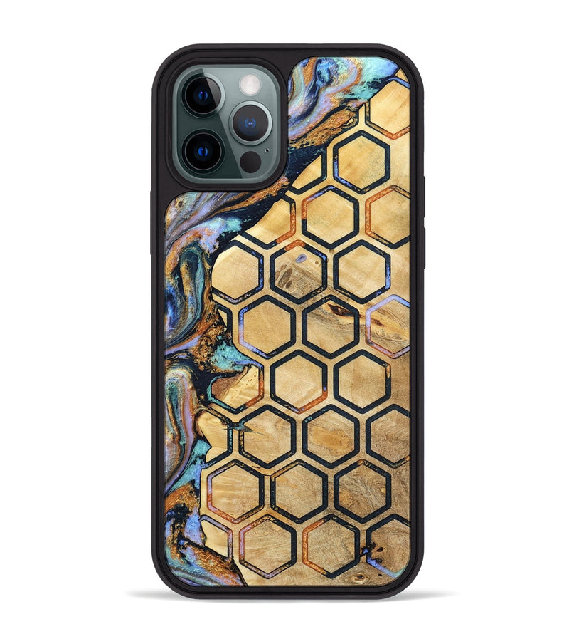 iPhone 12 Pro Max Wood Phone Case - Edison (Pattern, 796985)