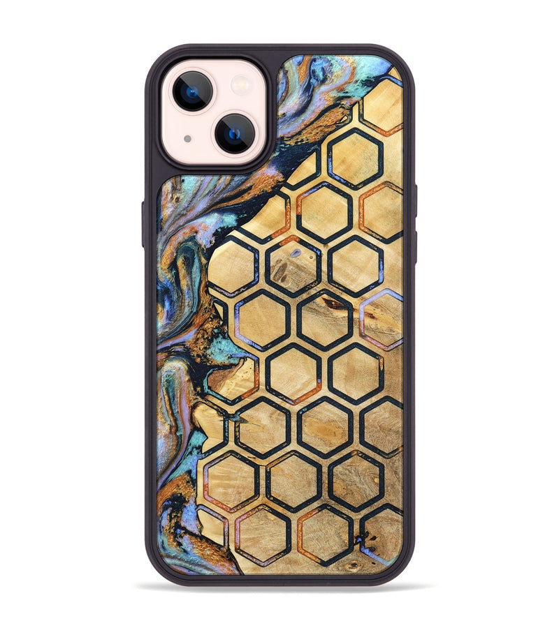 iPhone 14 Plus Wood Phone Case - Edison (Pattern, 796985)
