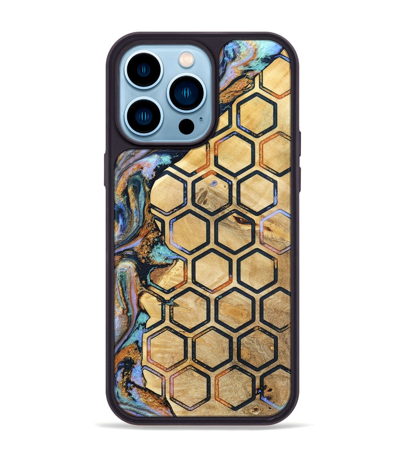 iPhone 14 Pro Max Wood Phone Case - Edison (Pattern, 796985)