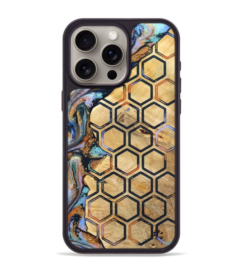 iPhone 15 Pro Max Wood Phone Case - Edison (Pattern, 796985)