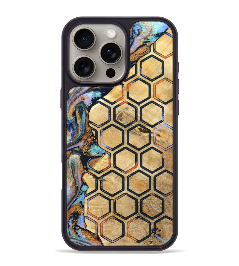 iPhone 16 Pro Max Wood Phone Case - Edison (Pattern, 796985)