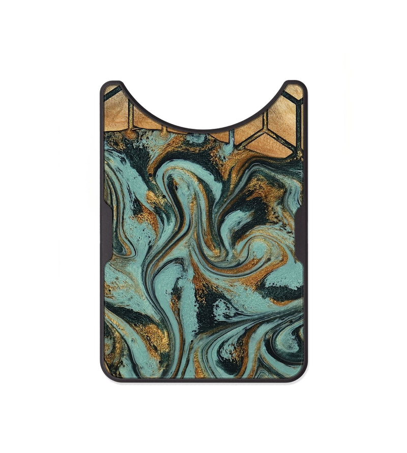 Alloy Wood Wallet - Dasia (Pattern, 796989)