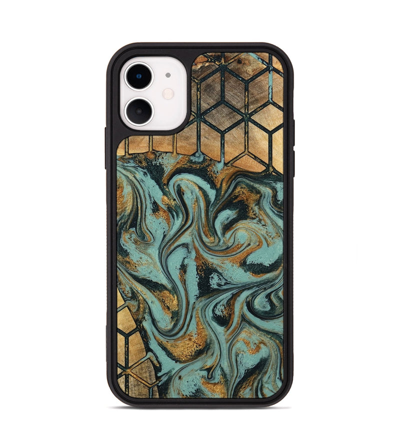 iPhone 11 Wood Phone Case - Dasia (Pattern, 796989)
