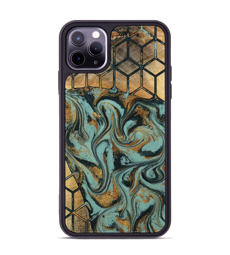 iPhone 11 Pro Max Wood Phone Case - Dasia (Pattern, 796989)