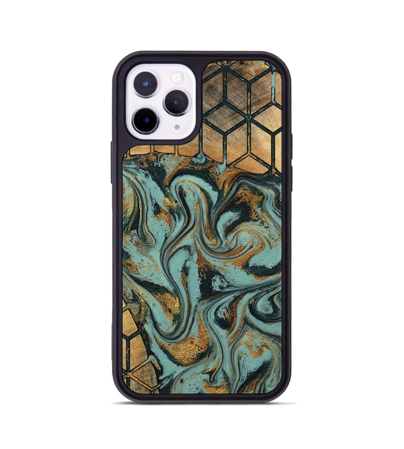 iPhone 11 Pro Wood Phone Case - Dasia (Pattern, 796989)