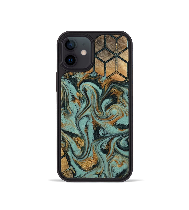 iPhone 12 mini Wood Phone Case - Dasia (Pattern, 796989)