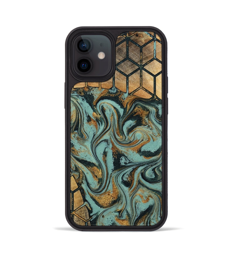iPhone 12 Wood Phone Case - Dasia (Pattern, 796989)