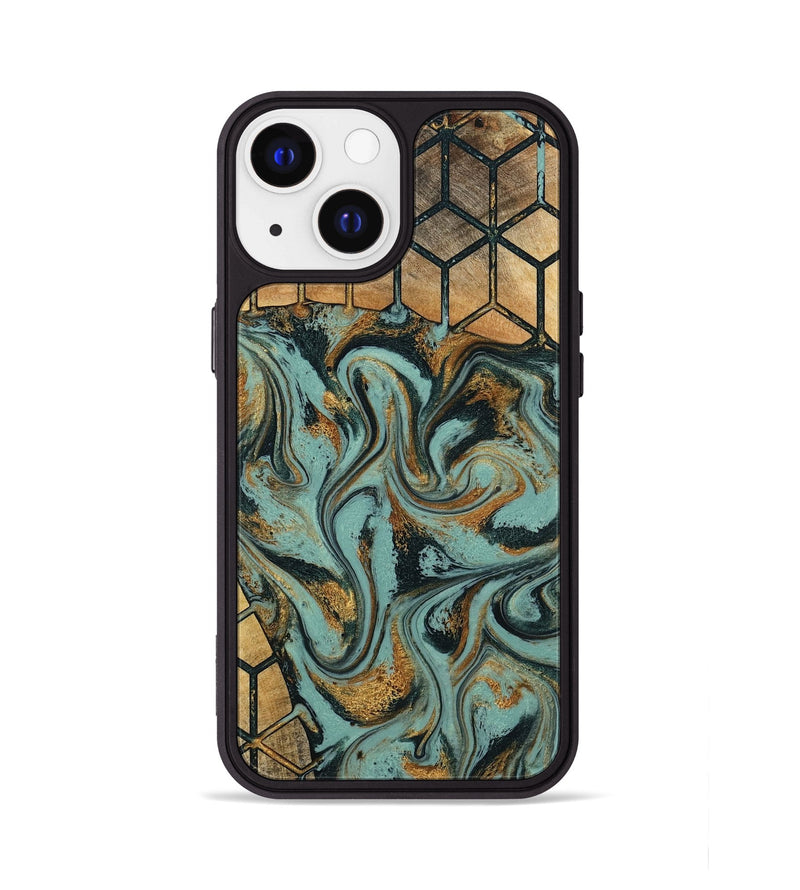 iPhone 13 Wood Phone Case - Dasia (Pattern, 796989)