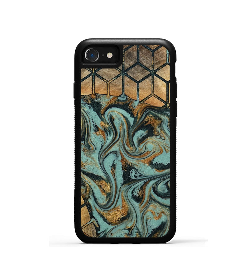 iPhone SE Wood Phone Case - Dasia (Pattern, 796989)