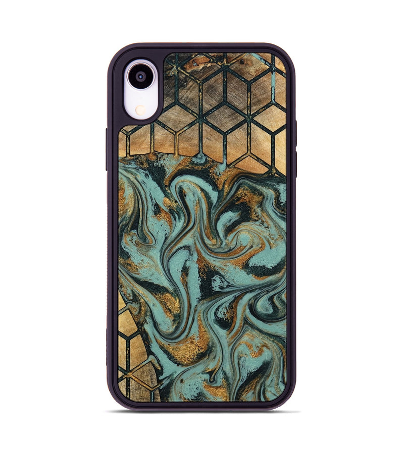 iPhone Xr Wood Phone Case - Dasia (Pattern, 796989)