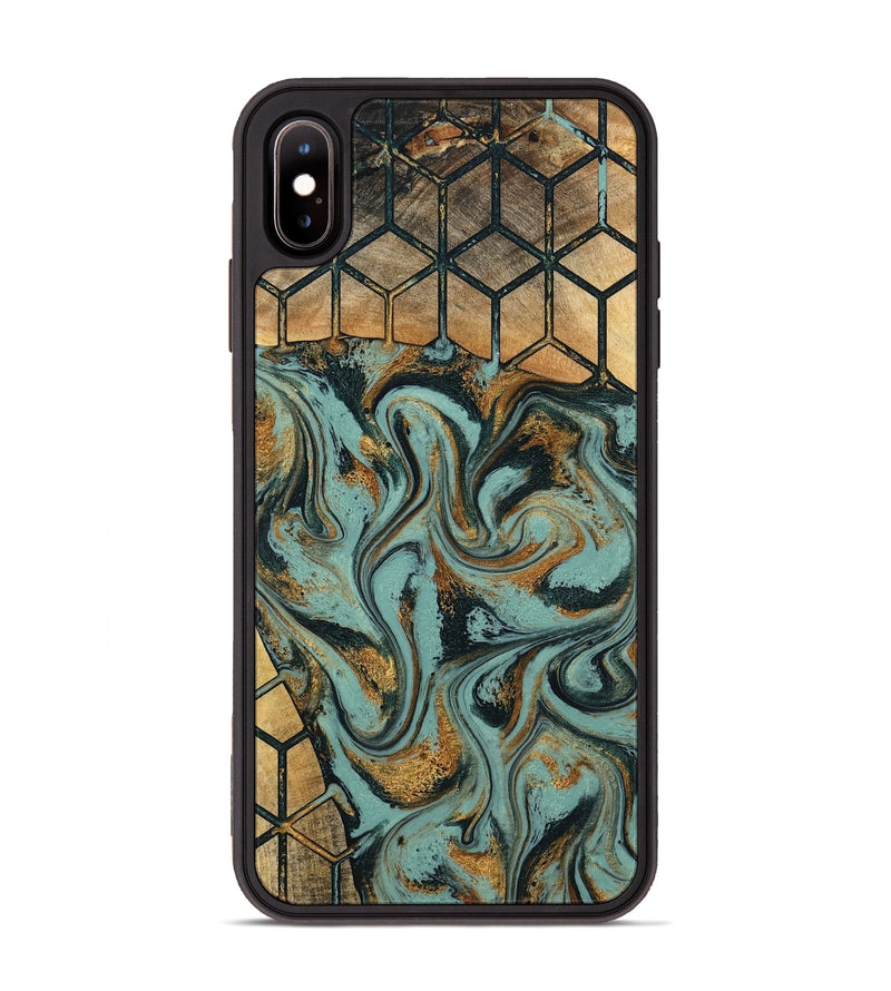 iPhone Xs Max Wood Phone Case - Dasia (Pattern, 796989)