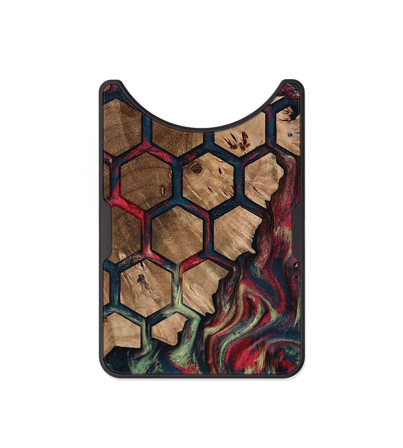 Alloy Wood Wallet - Alda (Pattern, 797036)