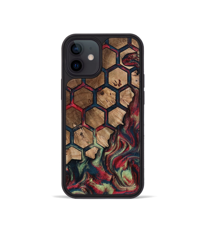 iPhone 12 mini Wood Phone Case - Alda (Pattern, 797036)