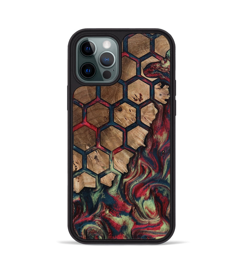 iPhone 12 Pro Wood Phone Case - Alda (Pattern, 797036)