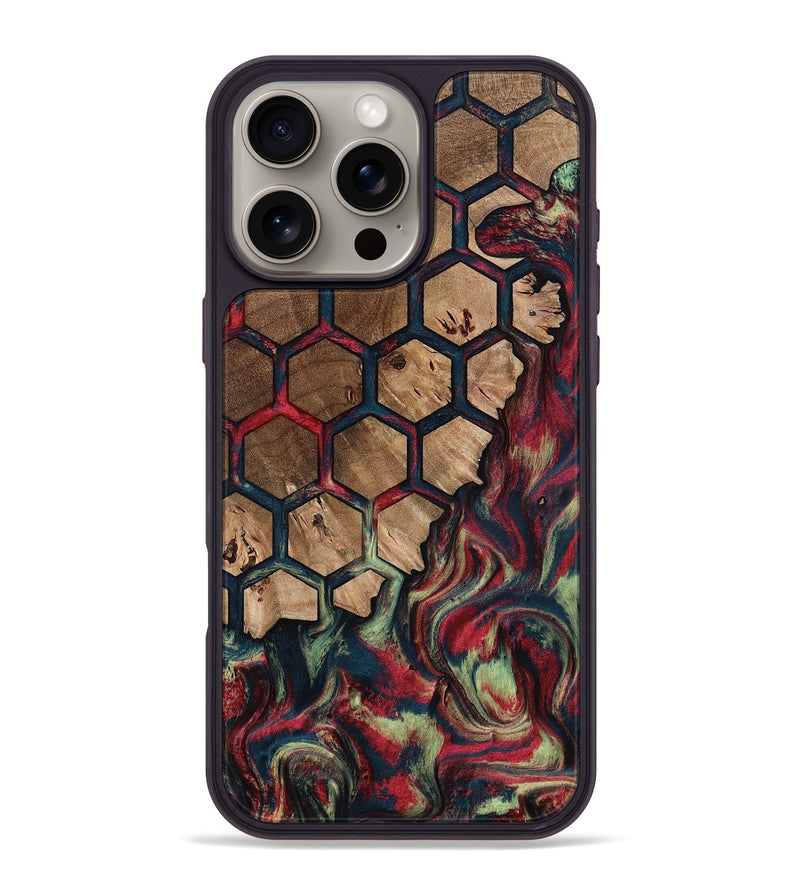 iPhone 16 Pro Max Wood Phone Case - Alda (Pattern, 797036)