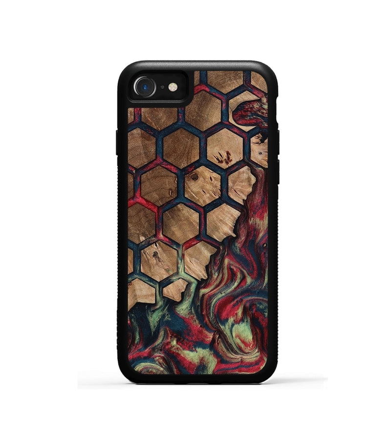 iPhone SE Wood Phone Case - Alda (Pattern, 797036)