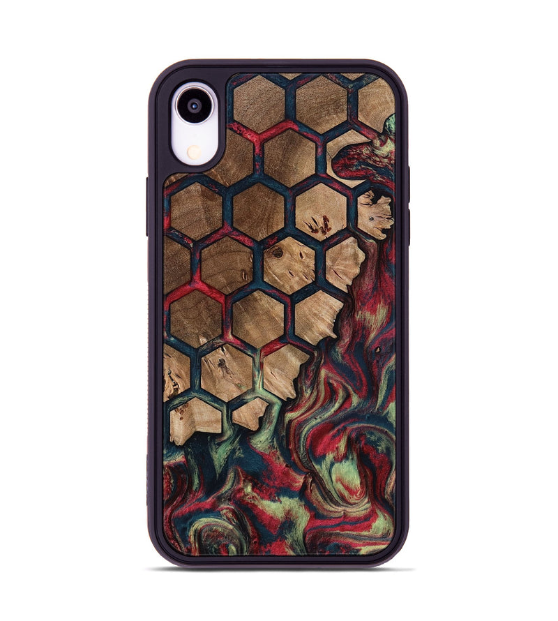 iPhone Xr Wood Phone Case - Alda (Pattern, 797036)
