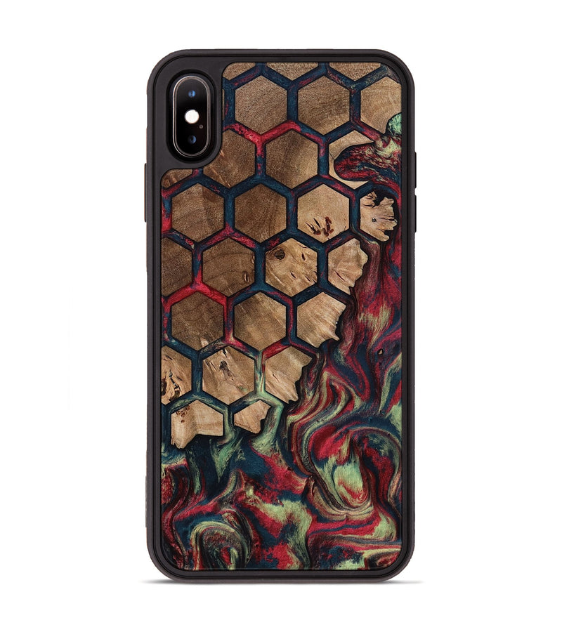 iPhone Xs Max Wood Phone Case - Alda (Pattern, 797036)