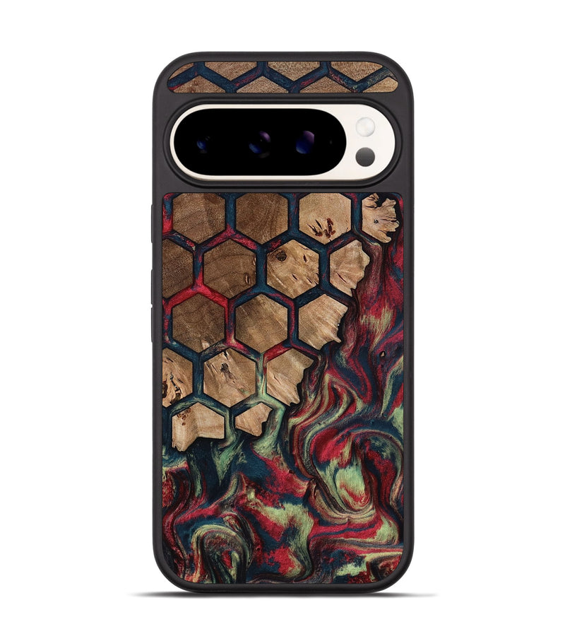 Pixel 9 Pro Wood Phone Case - Alda (Pattern, 797036)