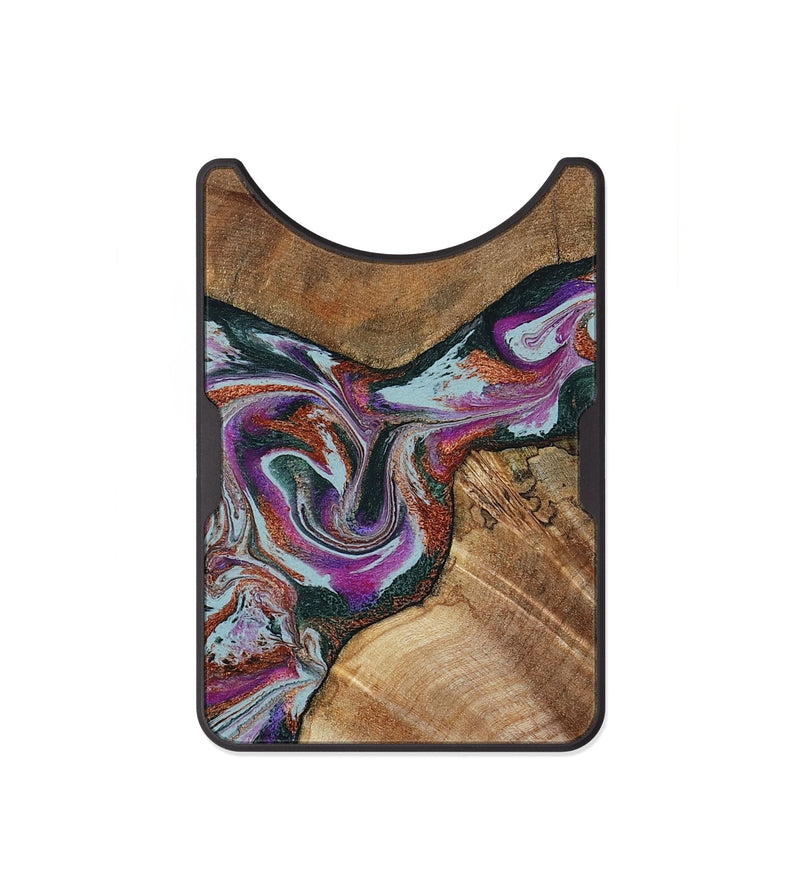 Alloy Wood Wallet - Green (Green, 797042)