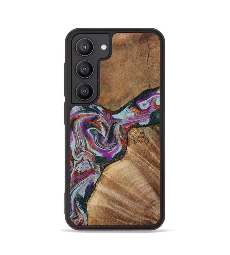 Galaxy S23 Wood Phone Case - Green (Green, 797042)