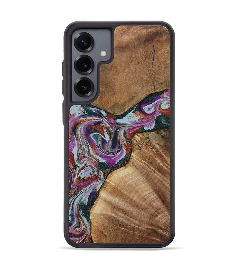 Galaxy S25 Plus Wood Phone Case - Green (Green, 797042)