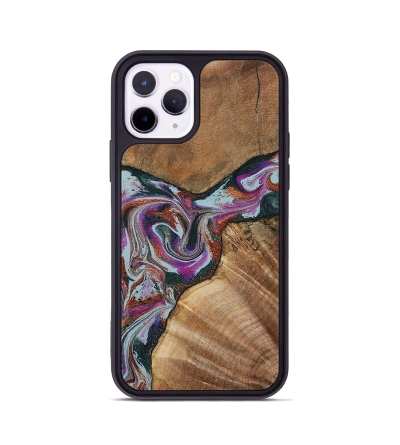 iPhone 11 Pro Wood Phone Case - Green (Green, 797042)