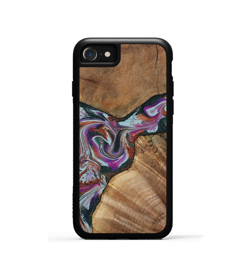 iPhone SE Wood Phone Case - Green (Green, 797042)