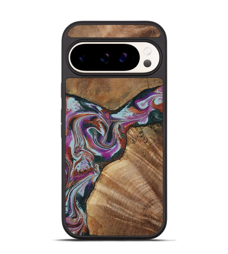 Pixel 9 Pro Wood Phone Case - Green (Green, 797042)