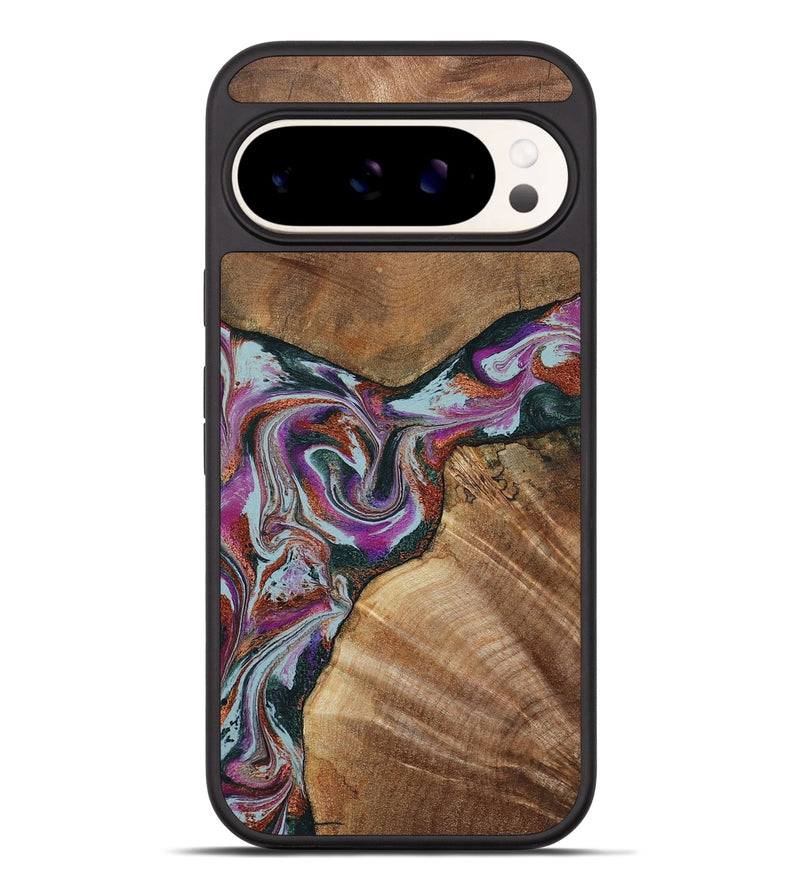 Pixel 9 Pro XL Wood Phone Case - Green (Green, 797042)