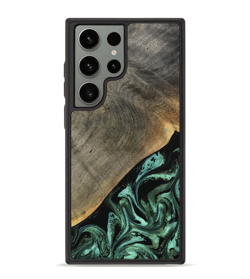 Galaxy S23 Ultra Wood Phone Case - Zack (Green, 797045)