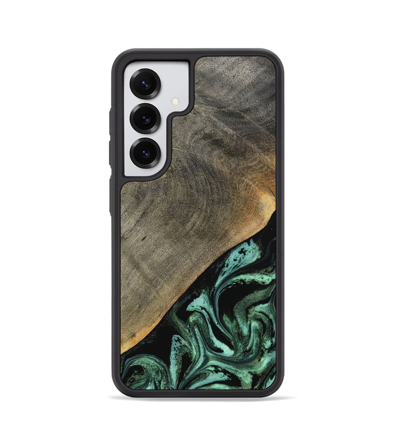 Galaxy S25 Wood Phone Case - Zack (Green, 797045)