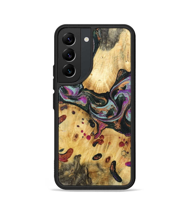 Galaxy S22 Wood Phone Case - Avis (Green, 797053)