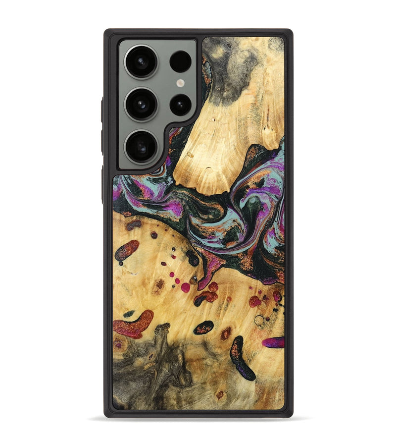 Galaxy S23 Ultra Wood Phone Case - Avis (Green, 797053)