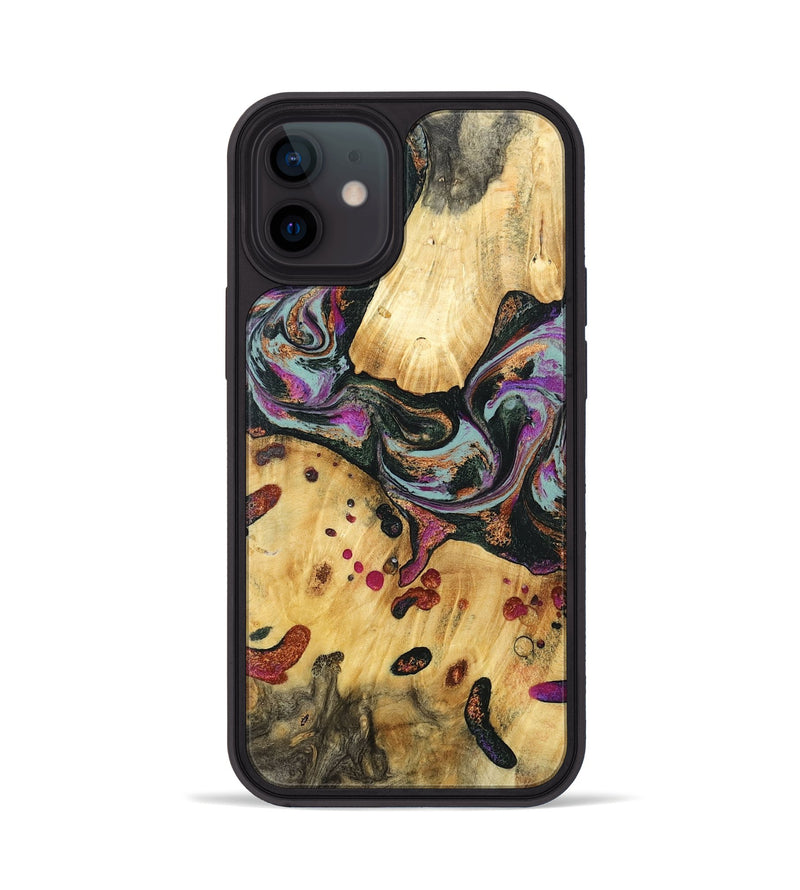 iPhone 12 Wood Phone Case - Avis (Green, 797053)