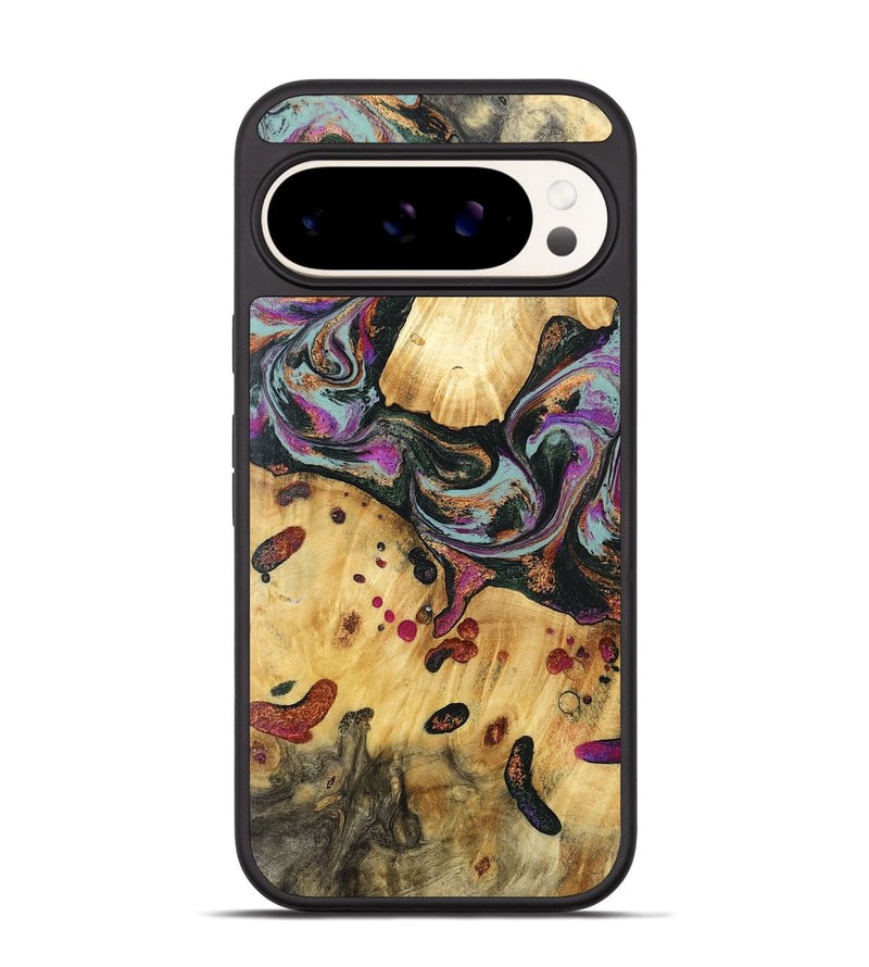 Pixel 9 Wood Phone Case - Avis (Green, 797053)