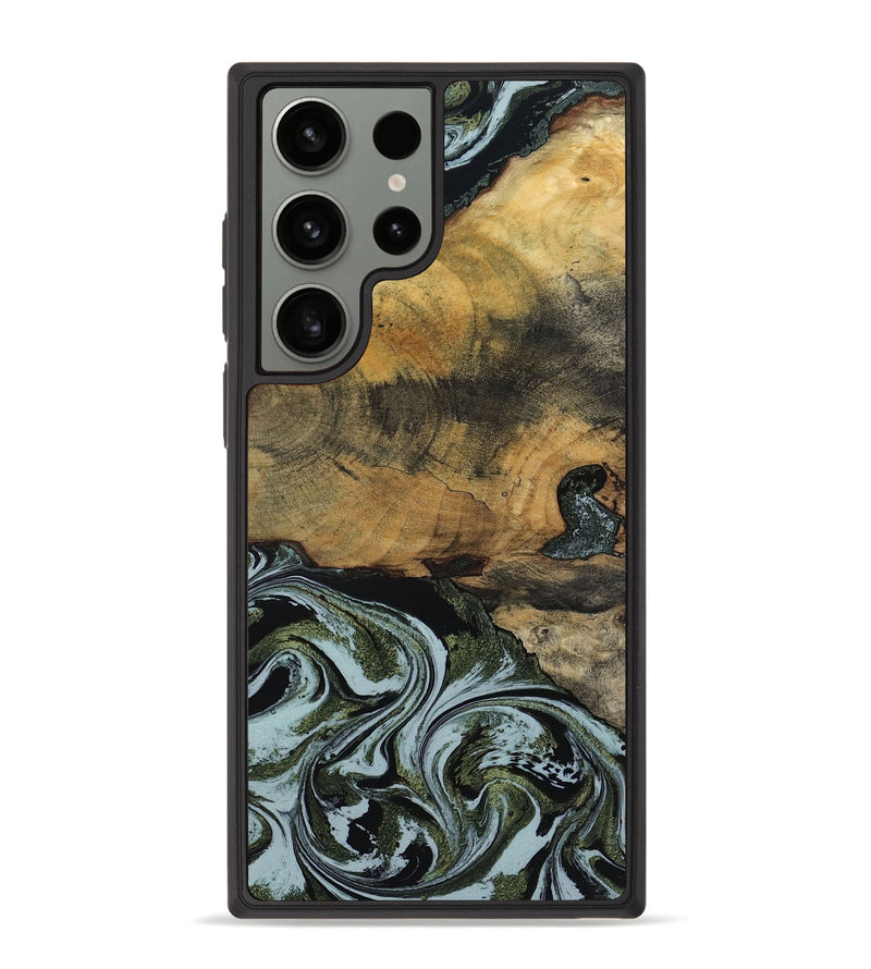 Galaxy S23 Ultra Wood Phone Case - Lem (Green, 797061)